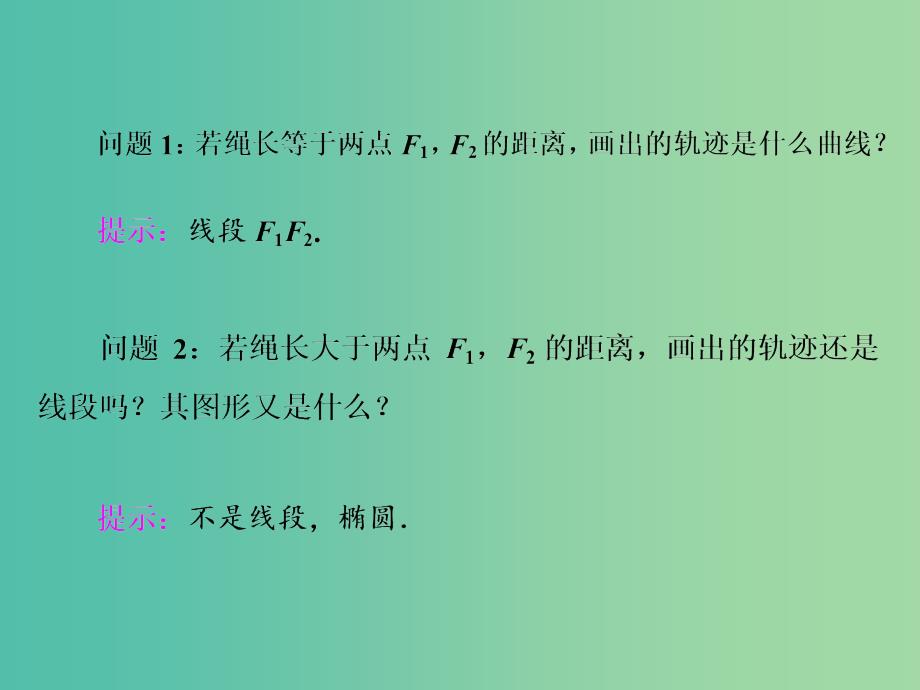 高中数学 2.2.1 椭圆及其标准方程课件 新人教a版选修2-1_第2页