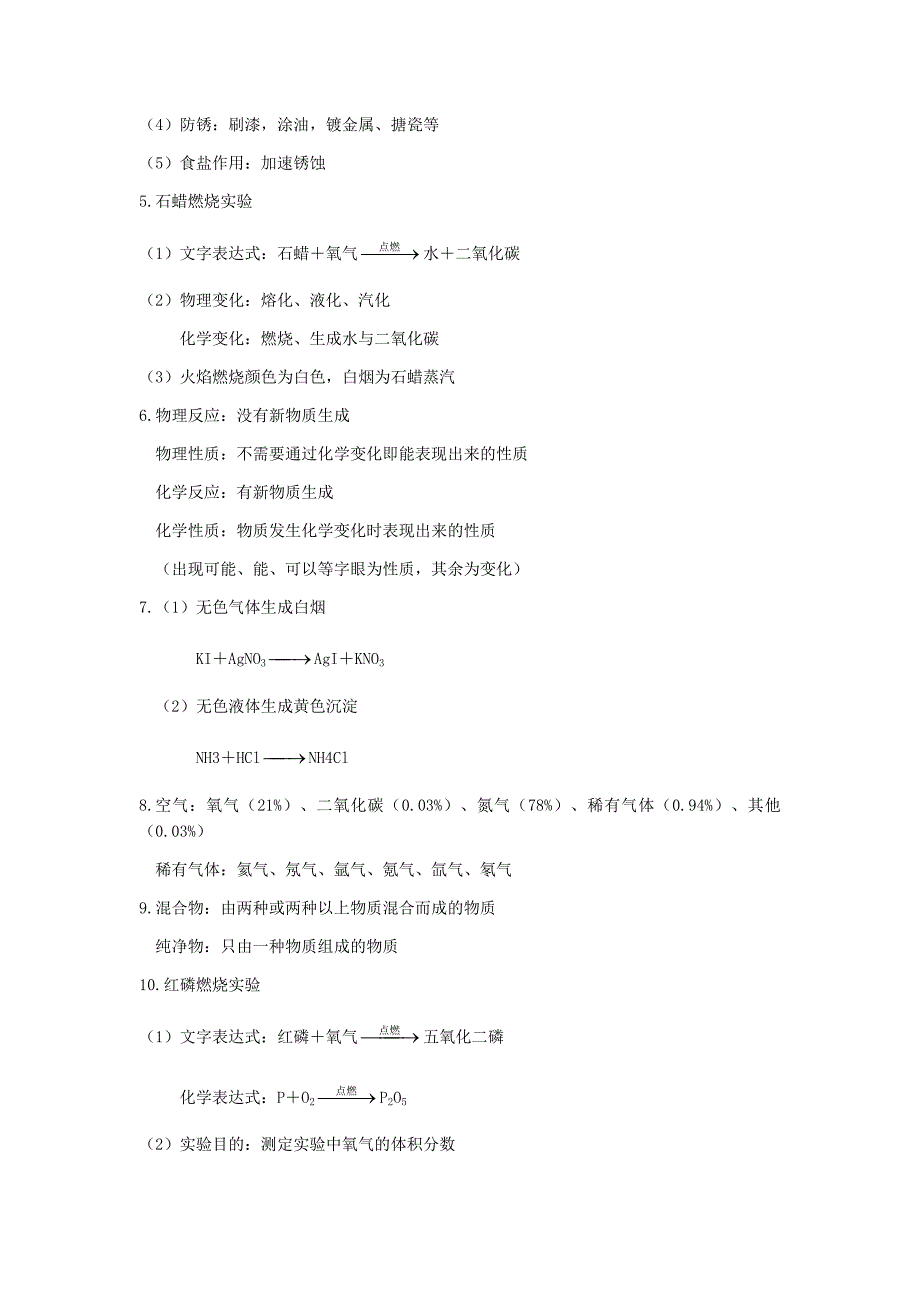 苏教版初三化学学霸笔记资料_第2页