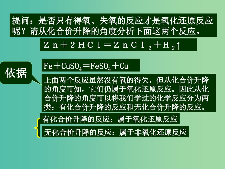 高中化学 2.3氧化还原反应课件1 新人教版必修1_第4页