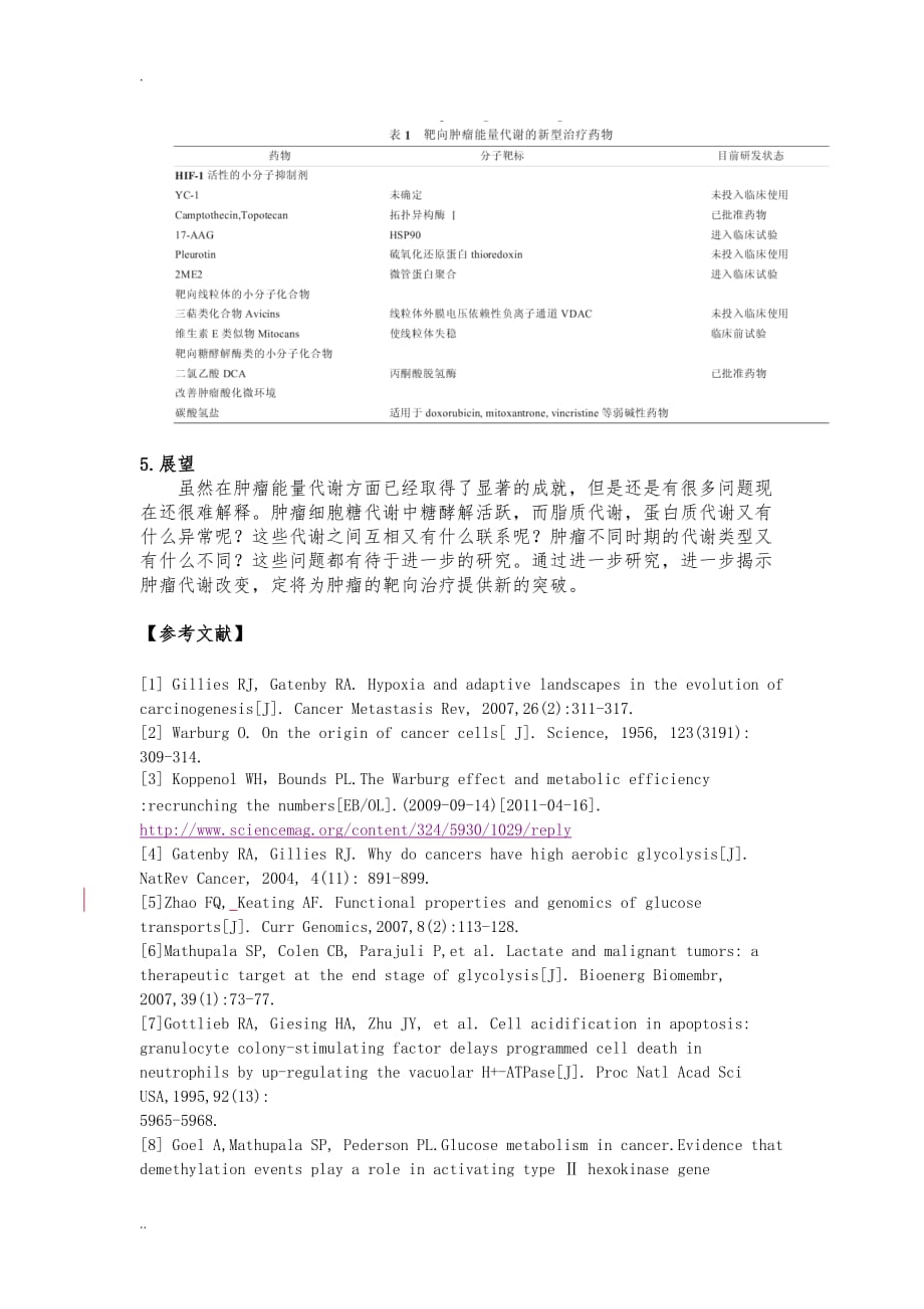 肿瘤细胞代谢机制资料_第4页