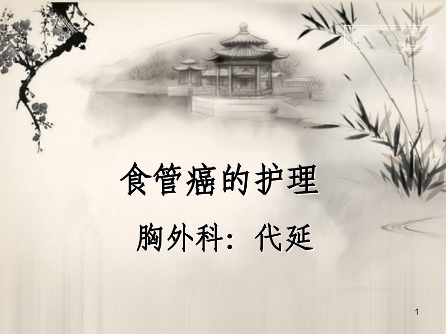 食管癌的护理.ppt_第1页