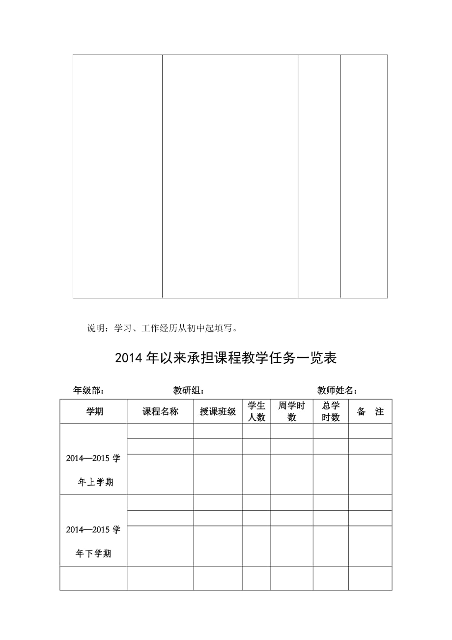 教师业务档案资料_第2页