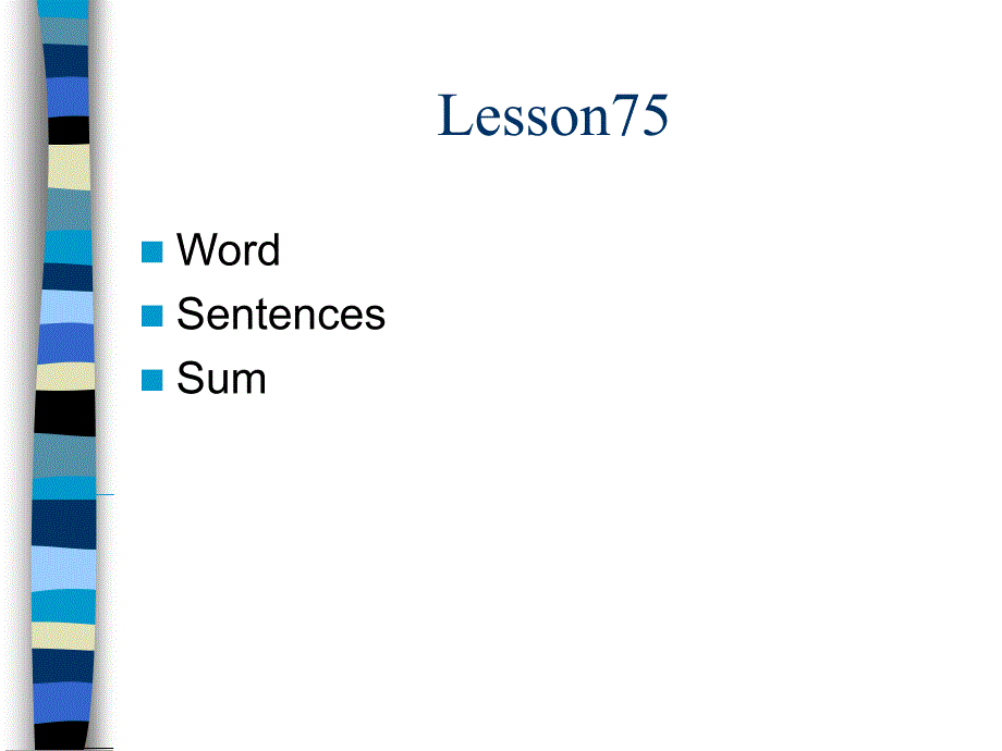 下册 lesson75 教学课件_第1页