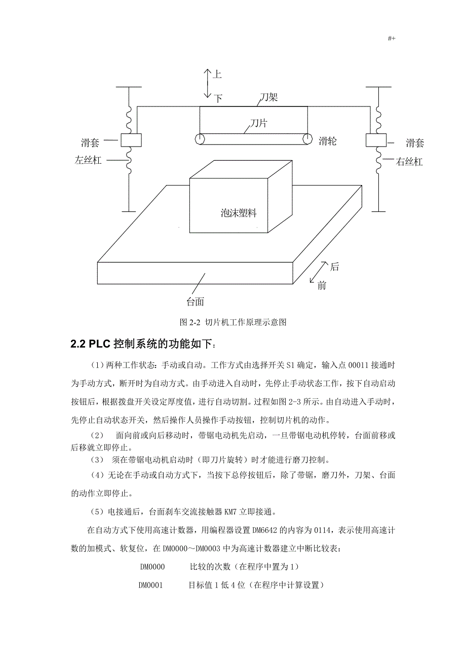 机电控制与可编程序控制器课程规划设计_第3页