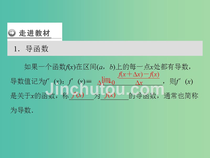 高中数学 第2章 变化率与导数 3 计算导数课件 北师大版选修2-2_第4页