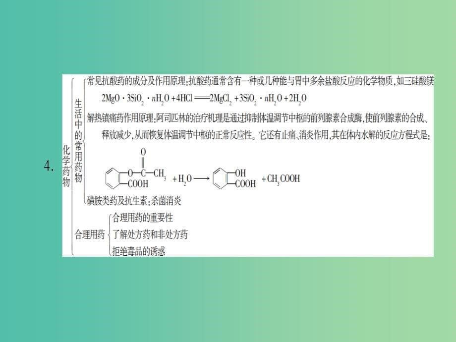 高中化学 专题2 营养均衡与人体健康专题复习提升课课件 苏教版选修1_第5页