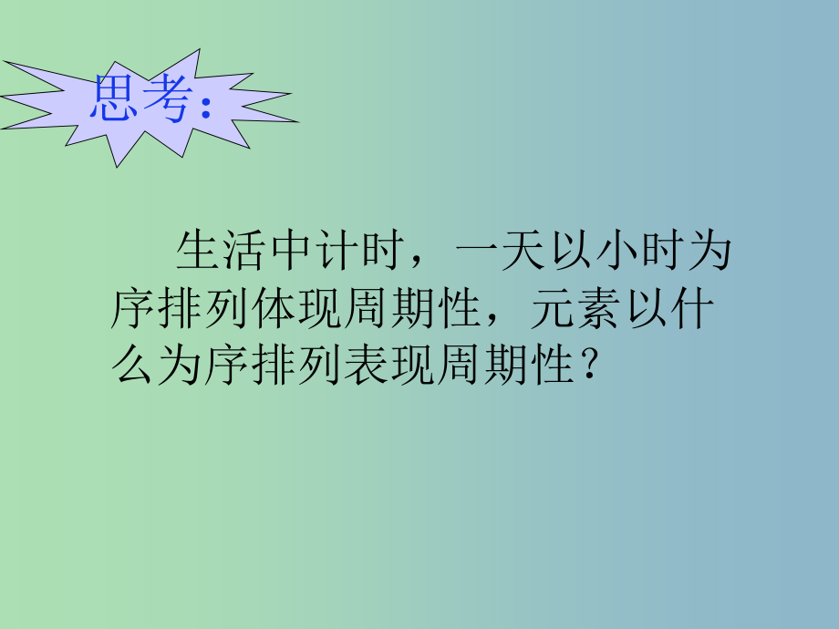 高中化学 1.2 元素周期律和元素周期表课件1 鲁科版必修2_第3页