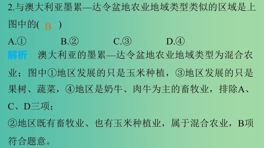 高考地理 考前三个月冲刺 专题10 人类产业活动课件_第5页