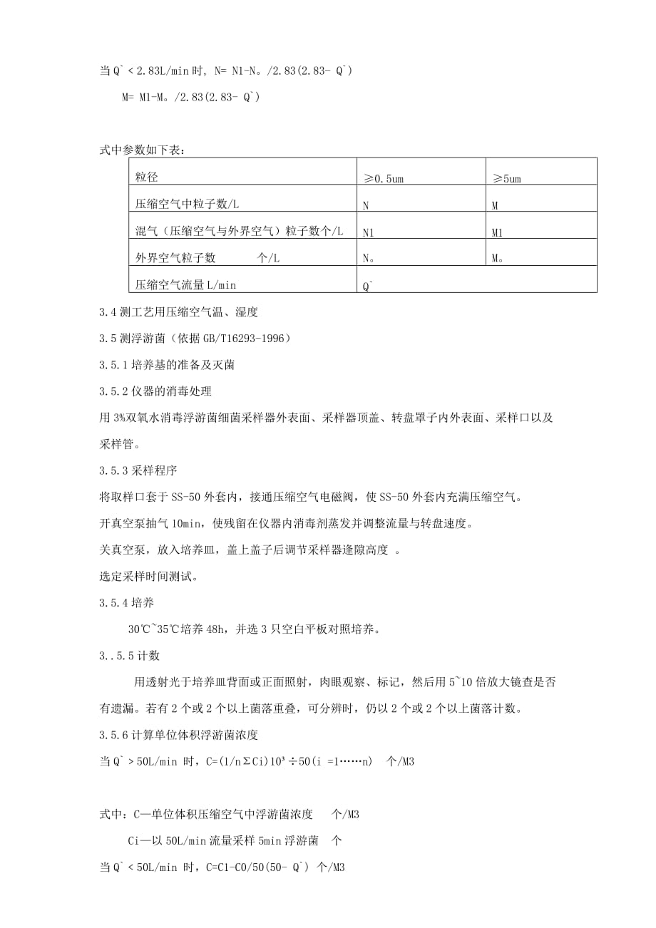 洁净压缩工艺用气验证_第3页