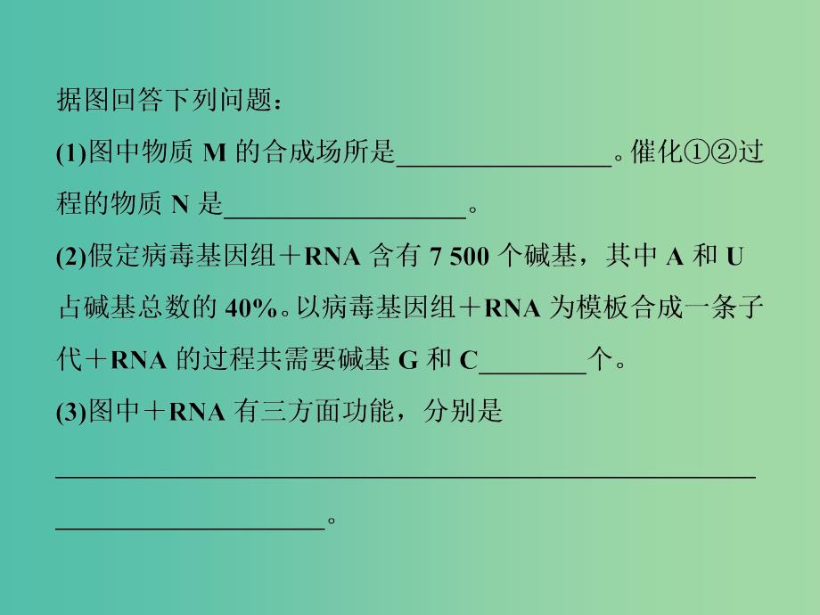 高三生物二轮复习 应试高分策略 五 信息给予类课件_第4页