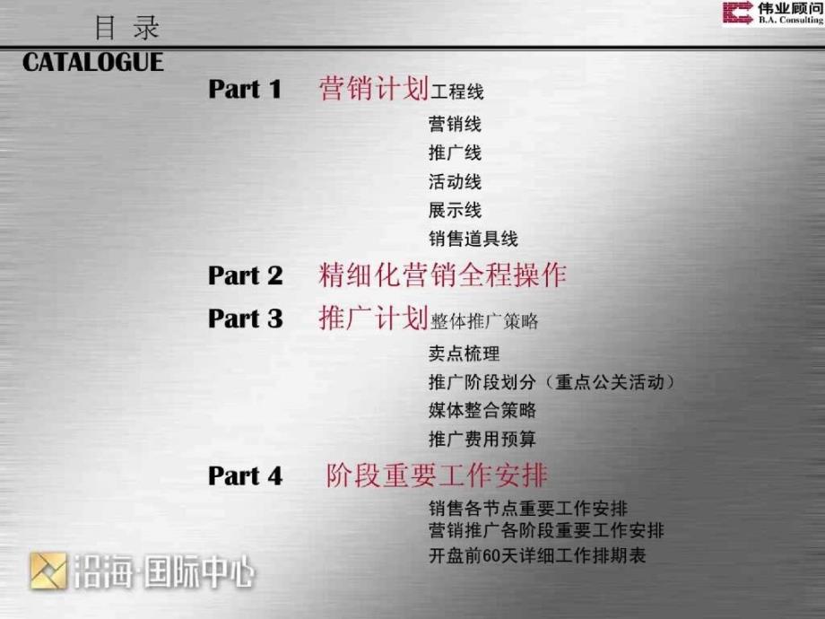 伟业顾问2007年沿海国际中心开盘前营销推广计划最终稿_第3页