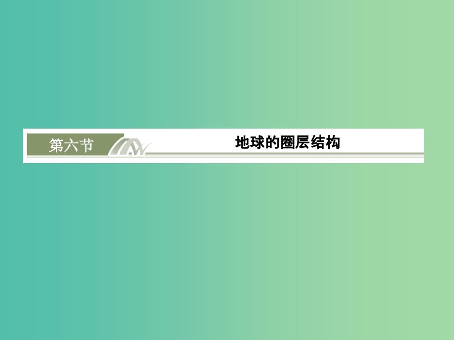 高考地理总复习 1.6地球的圈层结构课件_第1页