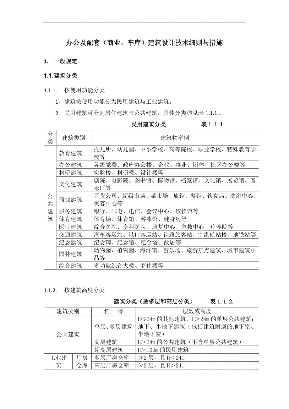 写字楼及配套建筑设计规范(上).doc_第1页