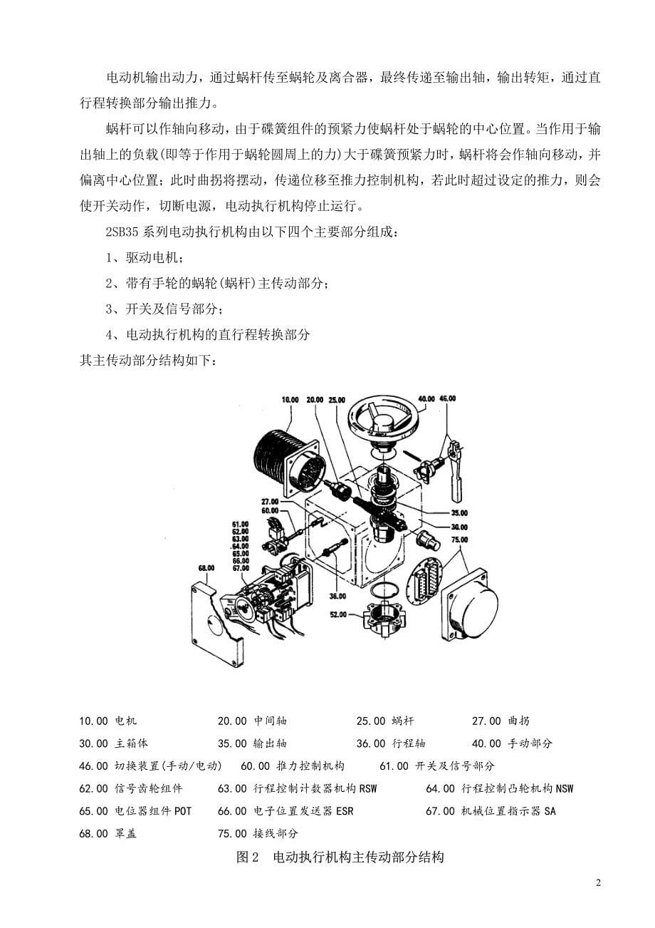 杨修执行机构2sb35使用说明书资料_第5页