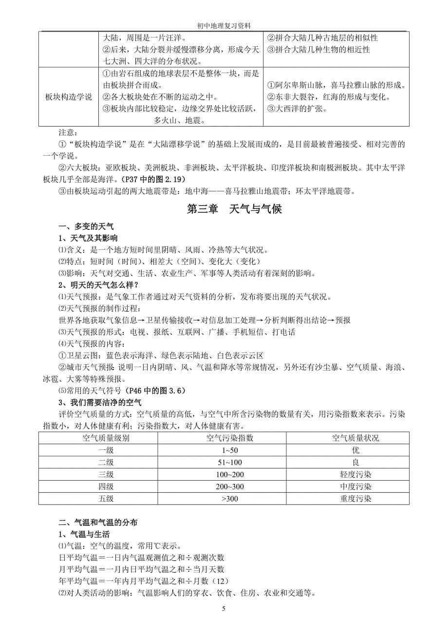 初中地理知识点汇总(人教版).doc_第5页