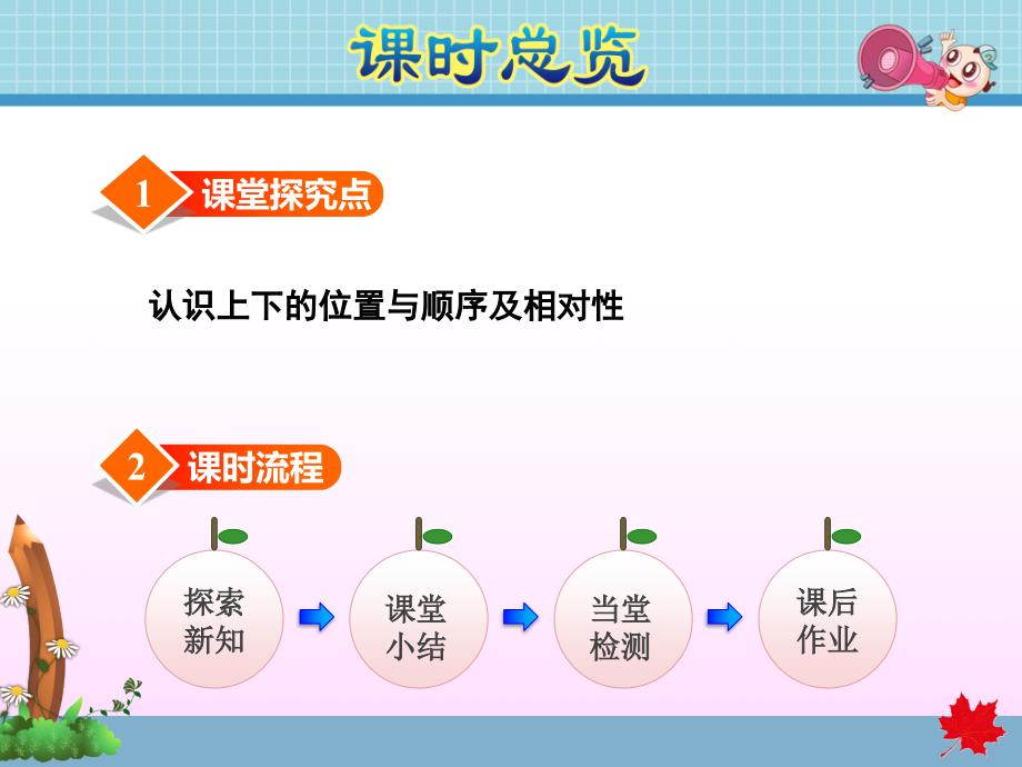 北师大版小学数学一年级上册第五单元《第2课时：上下》教学课件PPT_第2页