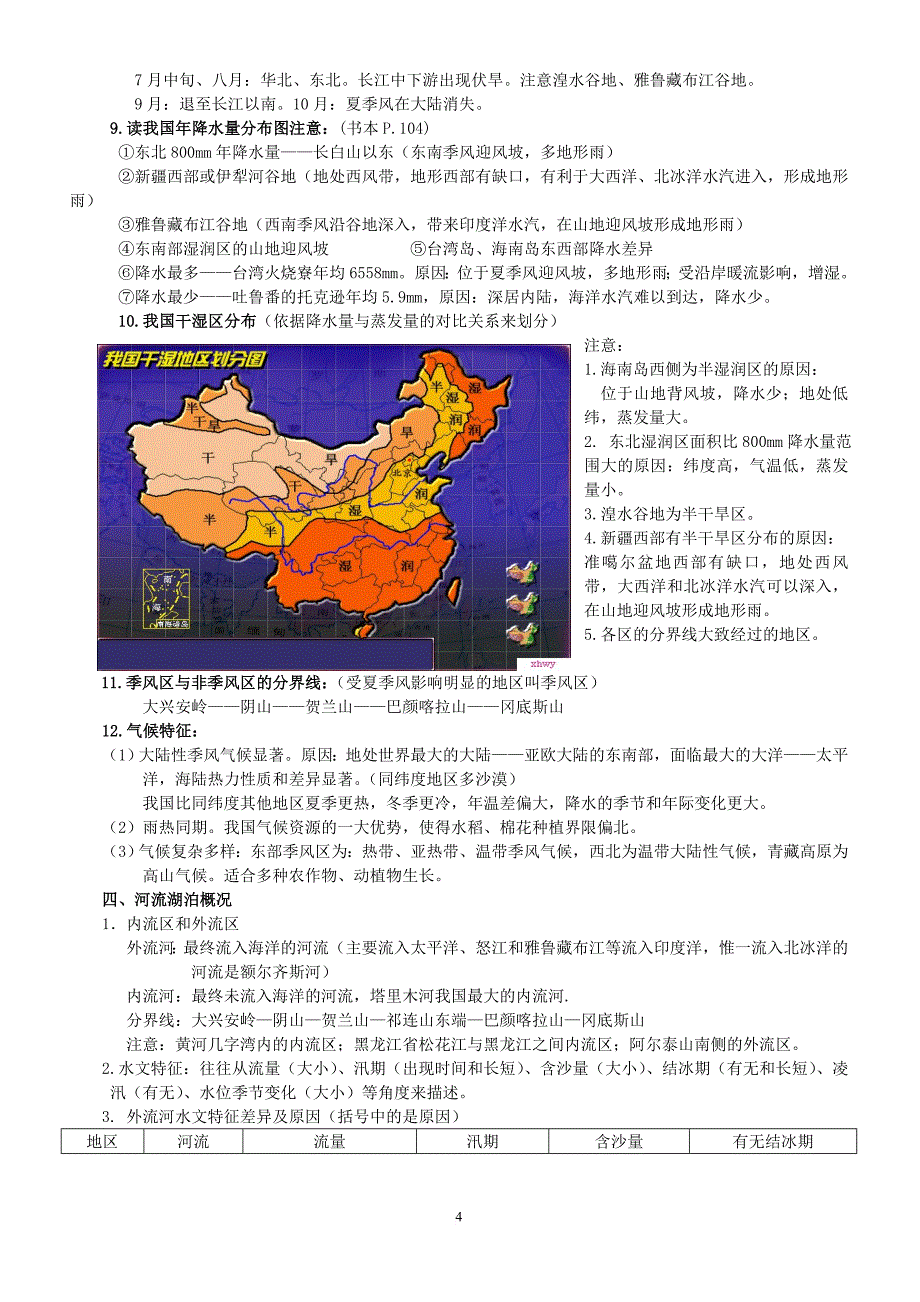 中国地理知识点归纳.doc_第4页