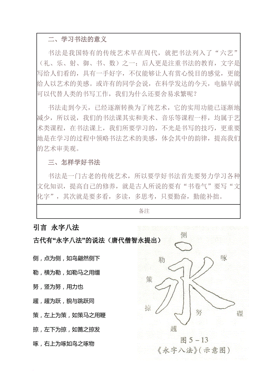 书法教案(一).doc_第2页