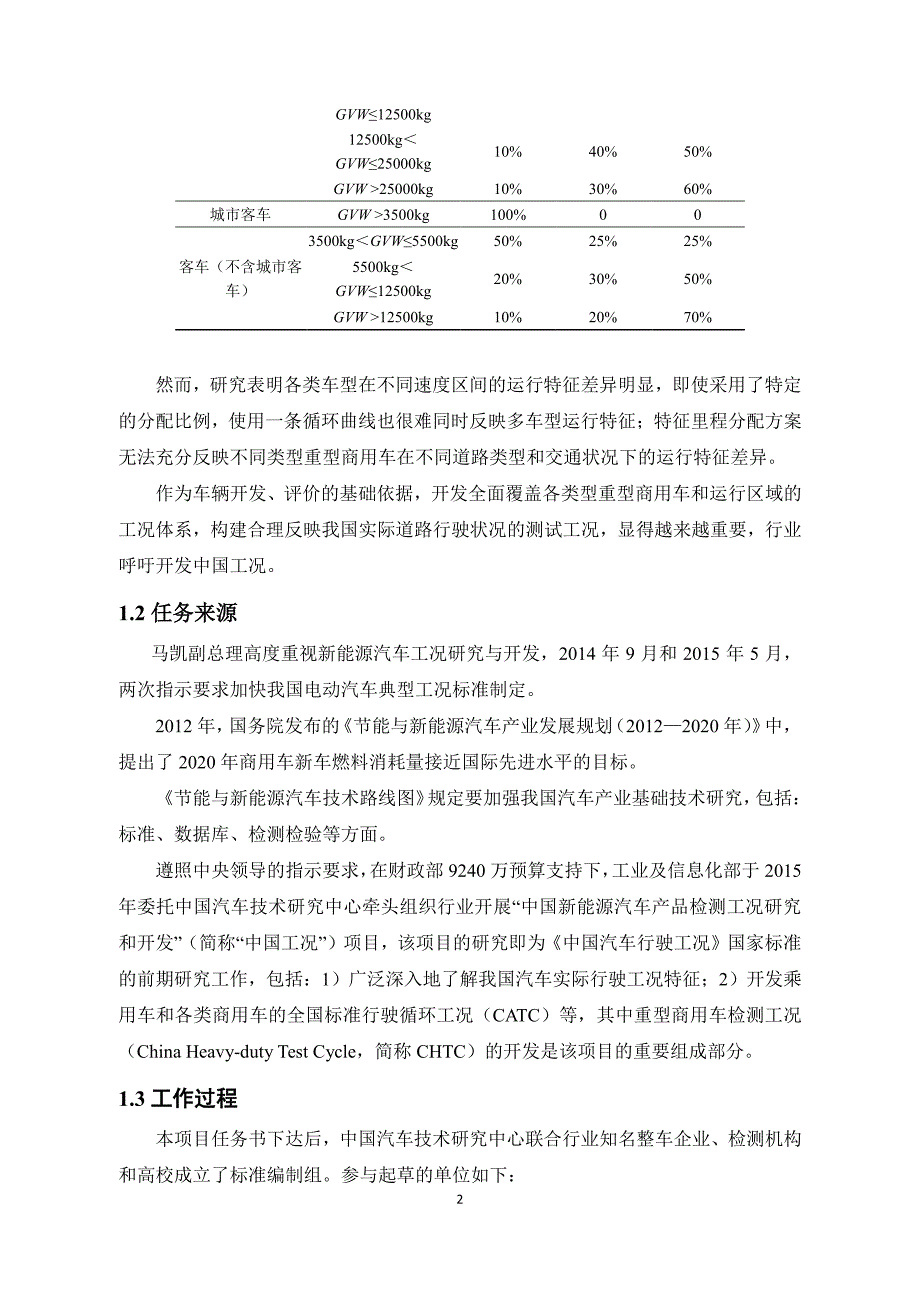 中国汽车行驶工况第2部分：重型商用车辆编制说明资料_第2页