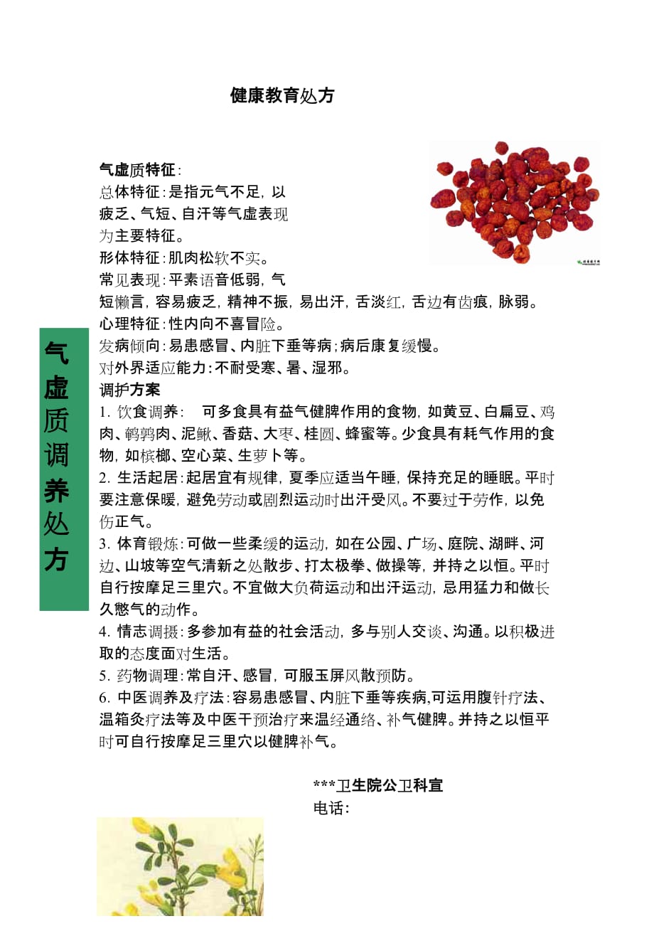 中医体质辨识健康教育处方.doc_第2页
