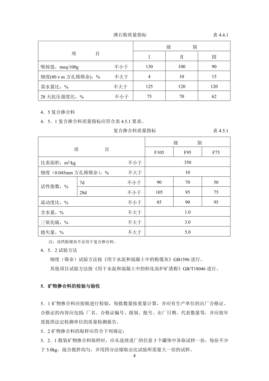 矿物掺合料混凝土的应用正文_第4页