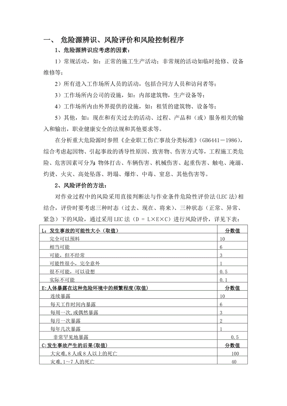 危险源辨识及重大危险源管理方案(2015.12月)修编_第3页