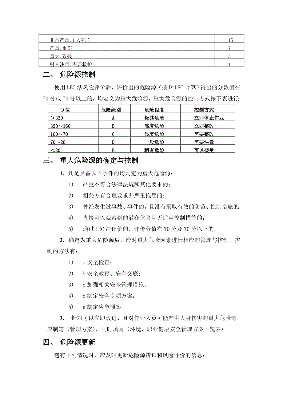 危险源辨识及重大危险源管理方案(2015.12月)修编_第4页