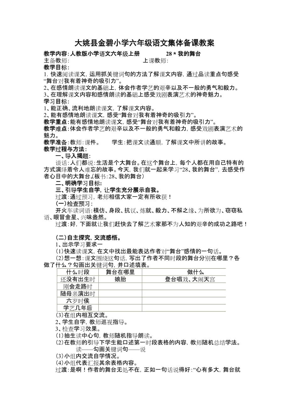 语文人教版六年级上册作者资料_第1页