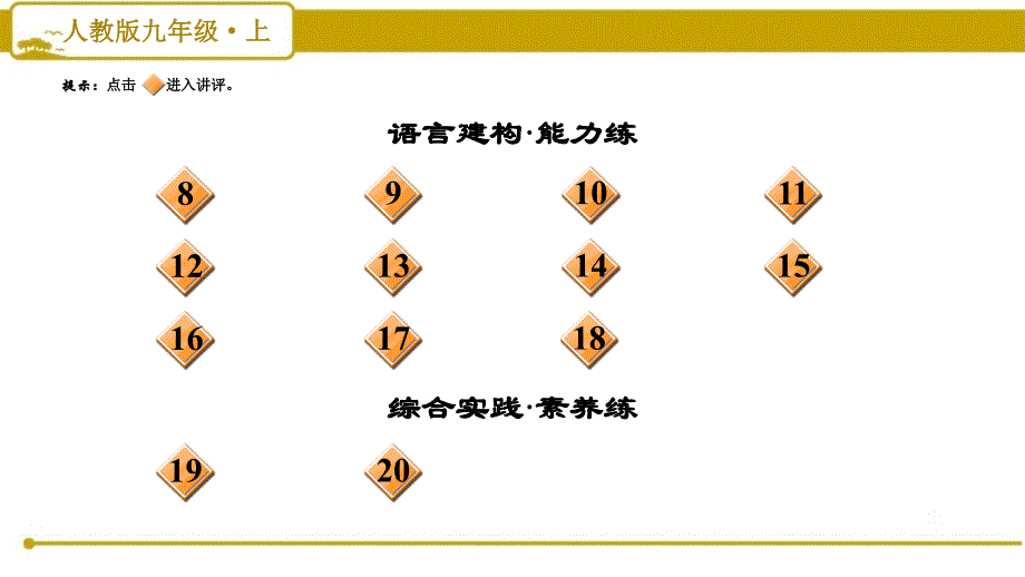 部编版（人教）初中语文九年级上册第三单元《10 岳阳楼记》习题课件PPT_第3页