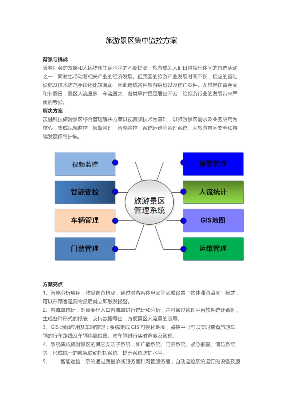 旅游景区安防解决_第1页