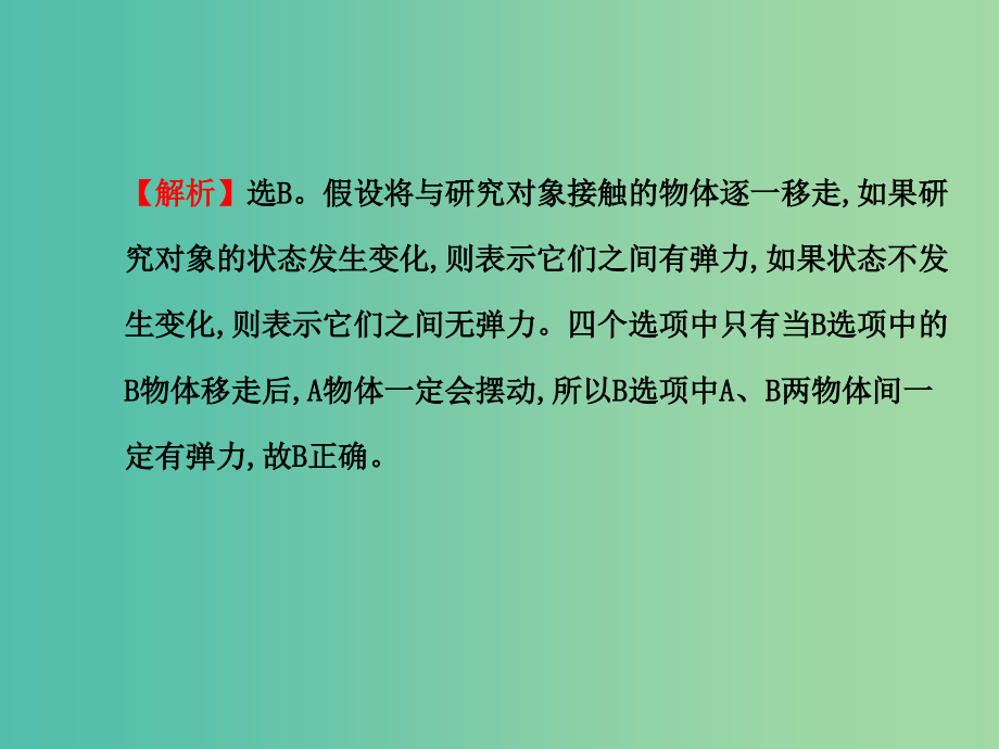 高考物理一轮复习 2.1重力 弹力 摩擦力课件 沪科版必修1_第3页