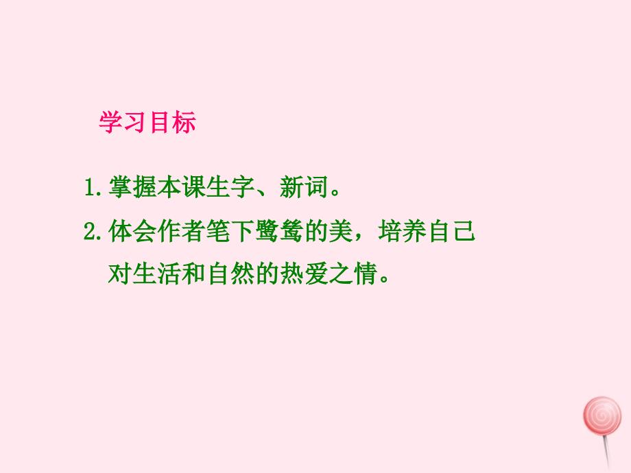 五年级语文上册 第一单元 5《动物二章》同步精品课件 冀教版_第4页