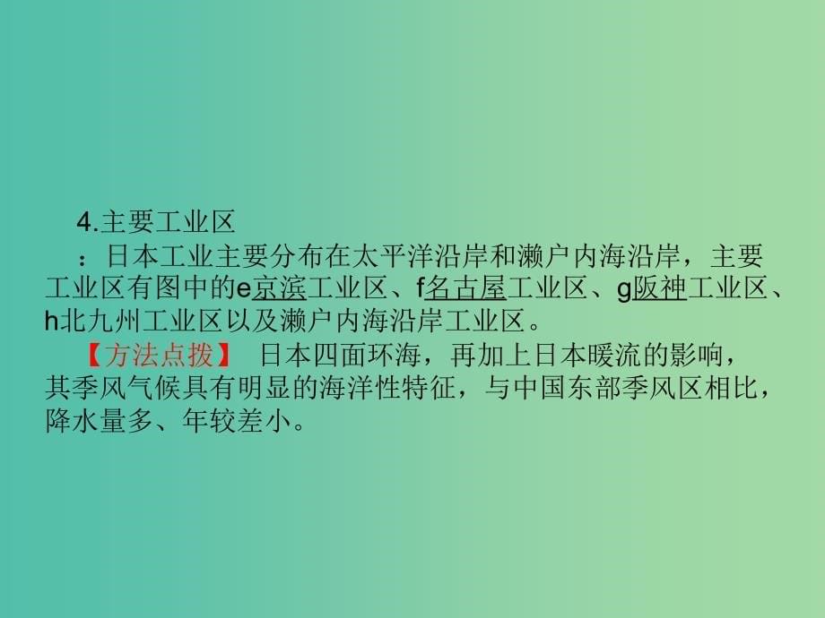 高考地理一轮总复习 区域地理知识 1.3世界主要的国家课件_第5页