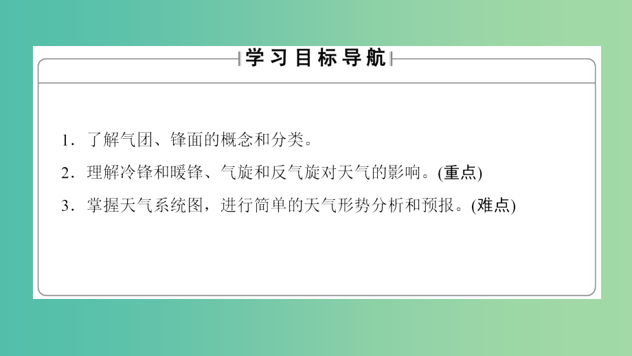 高中地理第二章自然环境中的物质运动和能量交换第三节大气环境第4课时课件湘教版_第2页