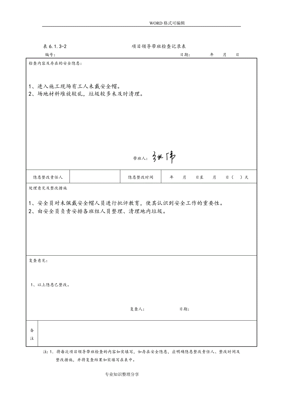 项目经理带班记录文本资料_第3页