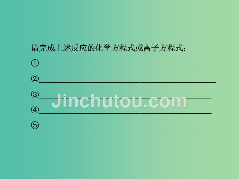 高考化学一轮总复习 阶段升华微专题4 铁、铜及其化合物课件_第3页