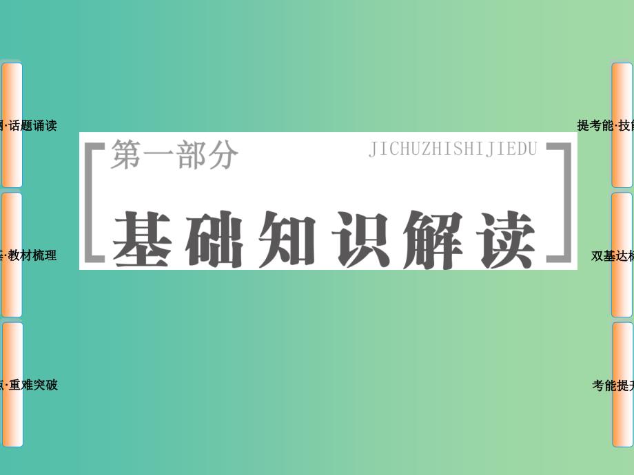 高考英语总复习 unit1 school life课件 牛津译林版必修1_第1页