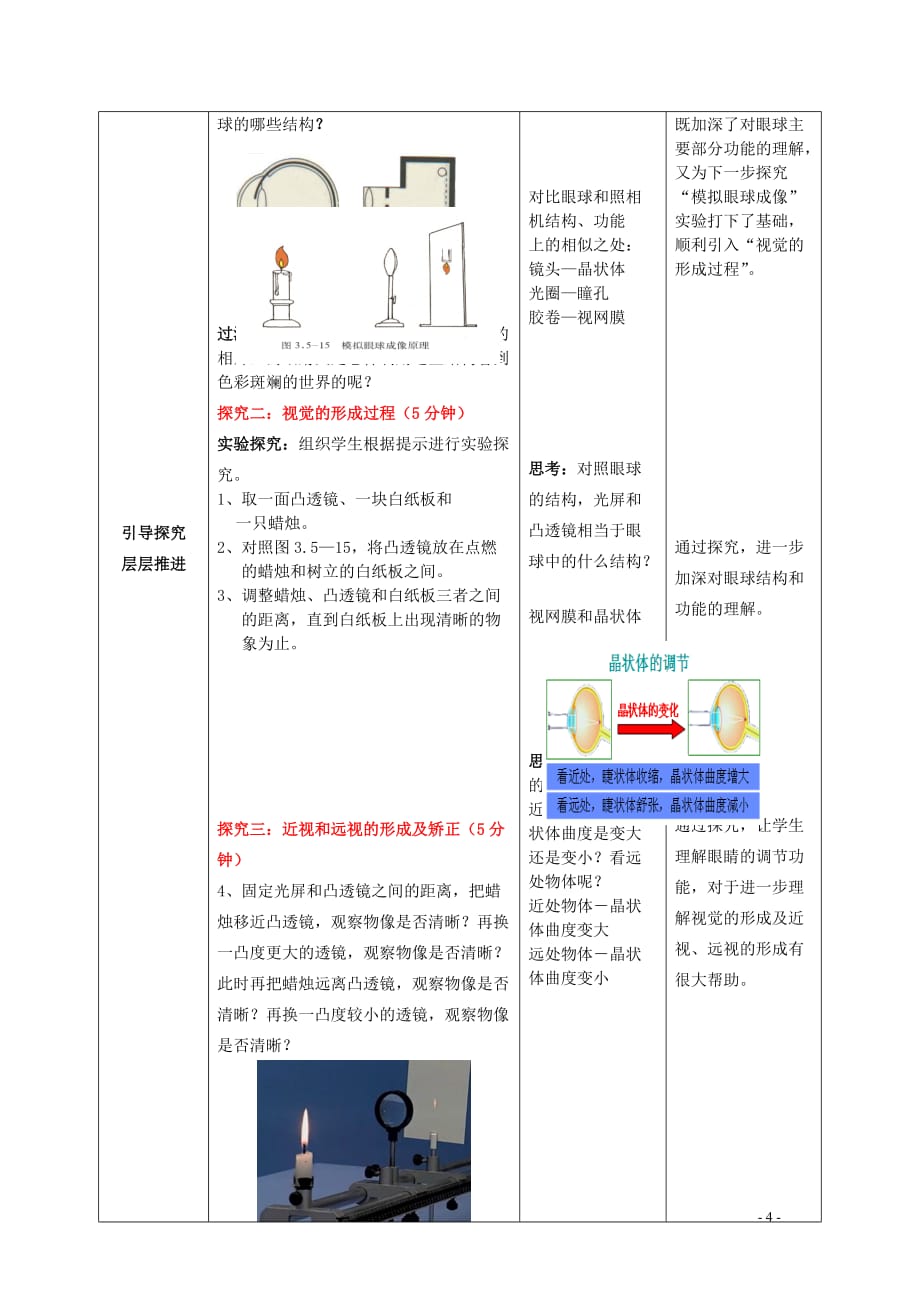 水滴系列七年级生物下册3.5.4人体对周围世界的感知第1课时教案新版济南版_第4页