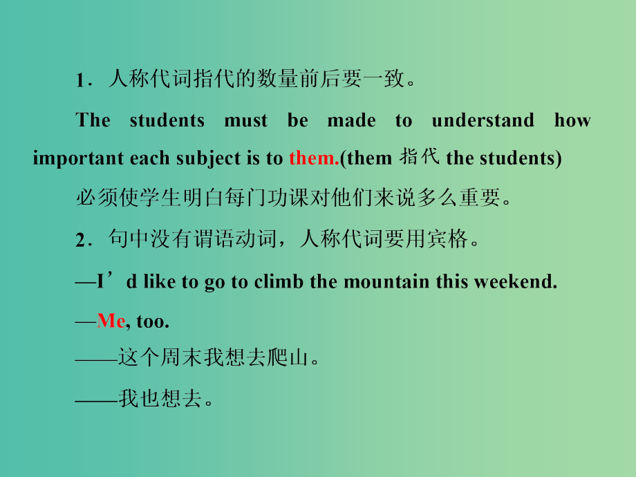 高考英语一轮复习精细化学通语法第三讲代词课件_第4页