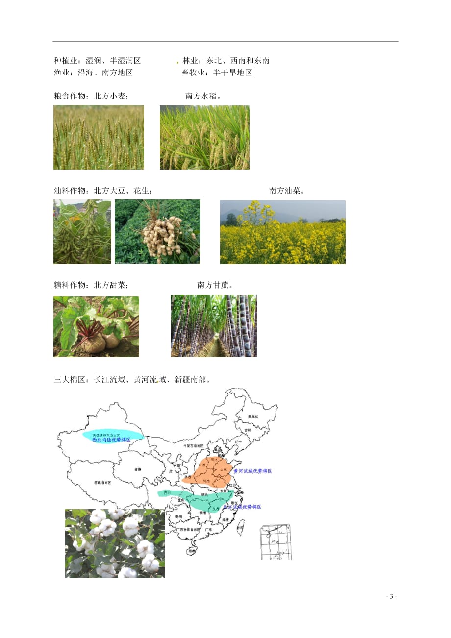 2018年中考地理专题复习 中国的经济发展讲义 湘教版_第4页