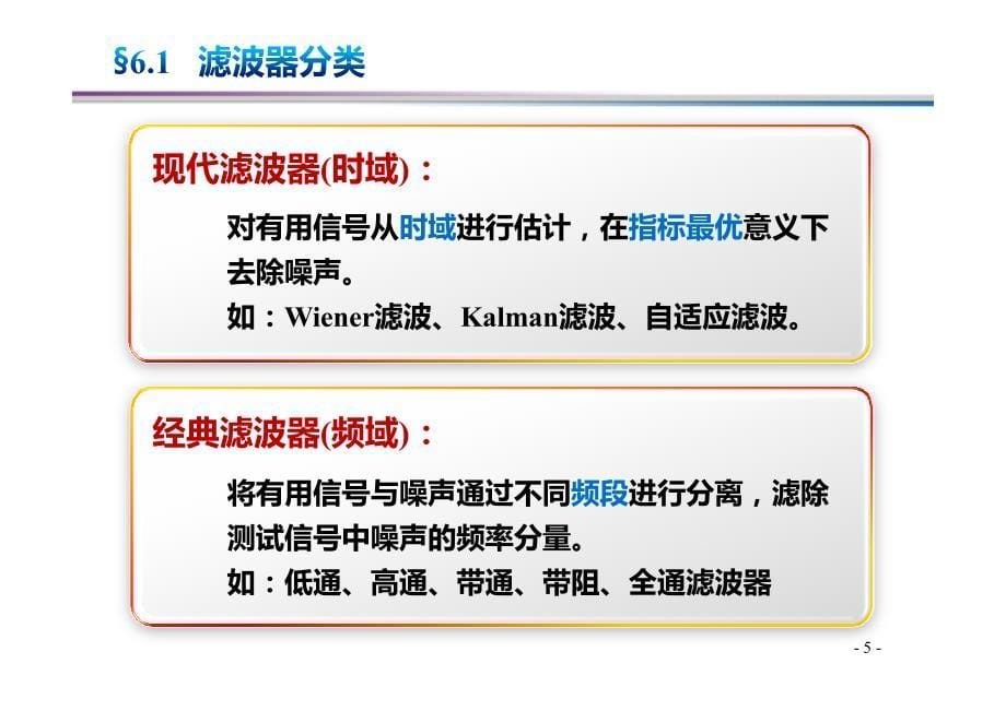 2015年课件-滤波器概述、模拟滤波器_第5页