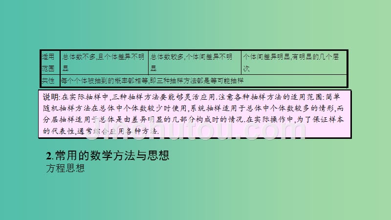 高考数学一轮复习 第九章 计数原理、概率与统计 第四节 随机抽样课件 理_第4页