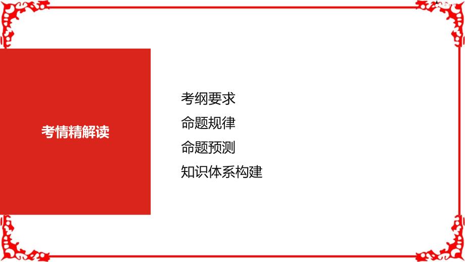 2019届高考历史一轮总复习课件：第六单元-现代中国的政治建设与祖国统一-(共72张ppt)_第4页