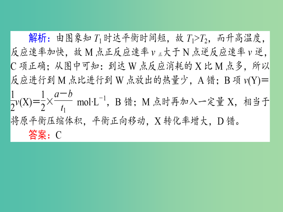 高考化学二轮复习 专题2 第3讲 化学反应速率和化学平衡课件_第4页