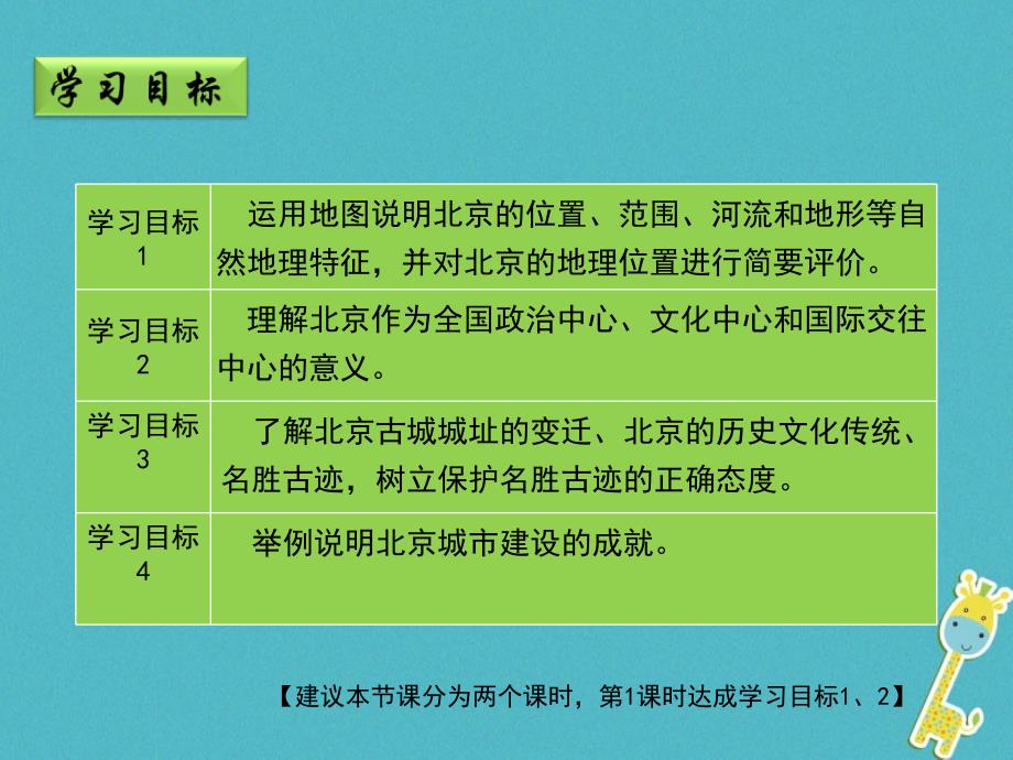 八年级地理下册 6.4《首都北京》（第1课时）课件 （新版）商务星球版_第3页