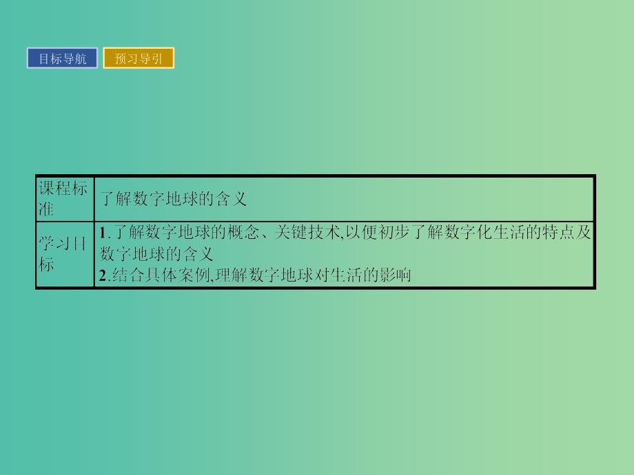 高中地理 3.4 数字地球课件 湘教版必修3_第2页