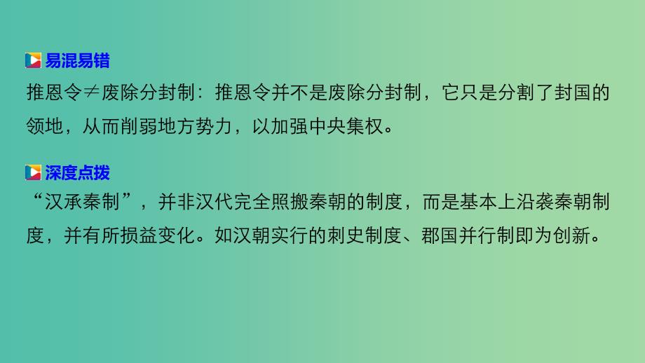 高中历史 第一单元 古代中国的政治制度 3 从汉至元政治制度的演变课件 新人教版必修1_第4页