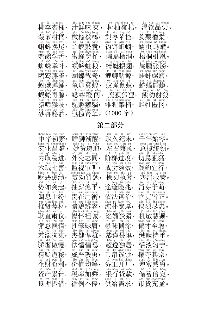 中华字经完整注音版全文_第3页