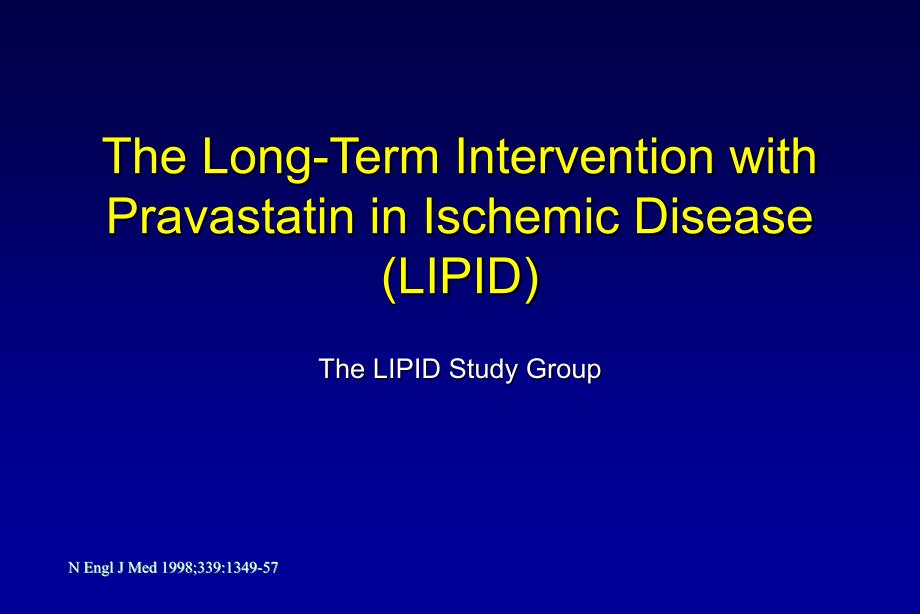 LIPID研究PPT课件_第1页