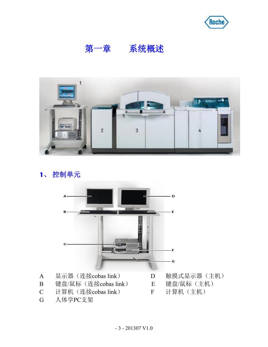 罗氏 e 601 电化学发光免疫分析仪用户操作手册(中文)资料_第3页